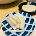 ハナコg's cooksnap of when they made うどのごまマヨ和え.