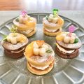 はらぺこしろうさぎ's cooksnap of when they made プチホットケーキ♡ミルクホイップサンド.