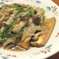 creo's cooksnap of when they made 厚揚に、きのこどっさりあんかけ.