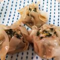 ※Kei's cooksnap of when they made ぷりぷり海老のジューシーにらまんじゅう.
