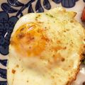 Fionarao's cooksnap of when they made チーズカレー目玉焼き.