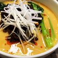 たまにゃんときよみ's cooksnap of when they made 濃厚担々麺♪搾菜と練り胡麻で辛旨〜♪☺︎.