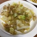 tsunpa's cooksnap of when they made 意外な出会いが美味となる、キャベツ餅.