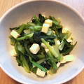 kazukichi☆'s cooksnap of when they made 柚子胡椒とチーズで小松菜洋風おひたし.