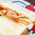 como925's cooksnap of when they made 簡単‼︎子どもも作れるキムチトースト.