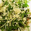 こしだ1045's cooksnap of when they made 水菜＆天かす（揚げ玉）ｻﾗﾀﾞ.