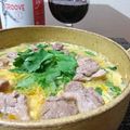 ダイナマイト漆黒's cooksnap of when they made 合鴨と長ねぎの玉子とじ.