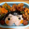 ネコナデコ's cooksnap of when they made おしりたんてい 簡単 キャラ弁.