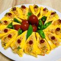 つじめぐ's cooksnap of when they made 卵焼きオムライスケーキ☆パーティーにも.