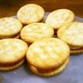 B～茶's cooksnap of when they made 簡単美味しい☆リッツdeアイスサンド？！.