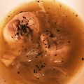 ☆ichika＊☆'s cooksnap of when they made ＊風邪に＊鶏肉とネギのぽかぽかスープ.