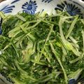 ちゃぎー's cooksnap of when they made 激簡単(;＞_＜;)水菜のおひたし.