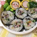 mogusun＊'s cooksnap of when they made ●簡単海苔巻●.