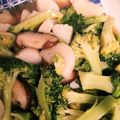 さくここみわ's cooksnap of when they made 帆立とブロッコリーの中華風餡かけ炒め.