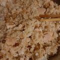 カクヨ's cooksnap of when they made ★我が家の定番★簡単バター醤油チャーハン.