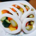 あおいりん's cooksnap of when they made イカの丸ごと酢の物.