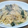 Ａオリゼー's cooksnap of when they made オイルサーディンと舞茸の和風パスタ.