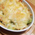 三休です's cooksnap of when they made ブロッコリー納豆グラタン.