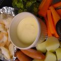 まん丸お月様's cooksnap of when they made お手軽♪ホットプレートチーズフォンデュ★.