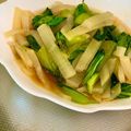 馬刺しちゃん's cooksnap of when they made 【簡単副菜】大根とチンゲン菜の炊いたん.