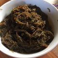 かっぺちゃん☆'s cooksnap of when they made 塩もずくの塩抜きと美味しい味付け.
