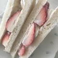 まいうぅ's cooksnap of when they made イチゴのフルーツサンド.