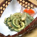 Blue-Island's cooksnap of when they made ゴーヤの＊磯辺揚げ＊.