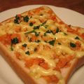 ぎまーる's cooksnap of when they made 鮭・マヨ♪トースト.