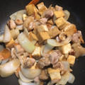クックM5ZNR8☆'s cooksnap of when they made 節約！豚バラと厚揚げのにんにく炒め♪.