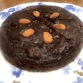 みるくくっきー♪'s cooksnap of when they made 完熟バナナの米粉ココアケーキ.