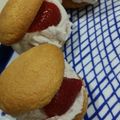 じゃり子's cooksnap of when they made ♡簡単♡はちみつ入りブッセ.