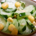 ねこはがき's cooksnap of when they made きゅうりとコーンのとろーりサラダ☆.
