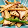 dobachi's cooksnap of when they made 簡単☆エリンギとアスパラのバター醤油炒め.