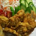 さちへ♪'s cooksnap of when they made カリフワ♡ゴボウと鶏胸肉の落とし揚げ☆.