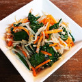bonni0211's cooksnap of when they made ダシダで簡単！ほうれん草と人参のナムル.