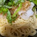 no1642's cooksnap of when they made 簡単♪大葉香るツナ大根おろしパスタ.