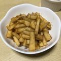 あみ丸's cooksnap of when they made 簡単！ごはんですよ消費♪大根のおつまみ.