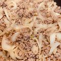 ようへいパパ's cooksnap of when they made 玉ねぎたっぷり！ひき肉丼◎.