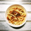 ぷっくりんご's cooksnap of when they made ♡関東方式すき焼きの残りで焼きうどん♡.