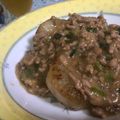 家系大好き's cooksnap of when they made 大根ステーキ肉味噌がけ.