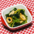 tokotann's cooksnap of when they made 簡単！ほうれん草とちくわのピリ辛あえ.