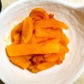 meechan_y's cooksnap of when they made ∮ 大根✰ピリ辛✰ケチャップ蒸し ∮.