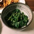 クックG13553☆'s cooksnap of when they made ヨウサマの減塩洋風ほうれん草のゴマ合え.