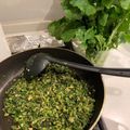 ｡りんご。's cooksnap of when they made 葉っぱ付き大根の保存＆葉っぱでふりかけ.