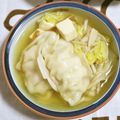 mmameco's cooksnap of when they made 余った餃子で☆餃子スープ.