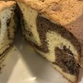 だいちゃんまんま☆'s cooksnap of when they made 切り口キレイなマーブルスポンジケーキ.