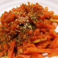 こじま･ジョフロワ's cooksnap of when they made エリンギとにんじんの味噌きんぴら.
