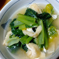 なすかま's cooksnap of when they made ☆簡単♪小松菜とお揚げの煮びたし☆.