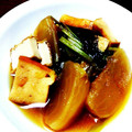 もん★もん's cooksnap of when they made 蕪と厚揚げの煮物.
