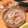 ハチワレねこ's cooksnap of when they made 新ごぼうとレンコンのペペロンチーノ風炒め.